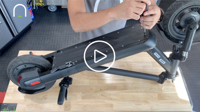 Disassembling an E-Scooter